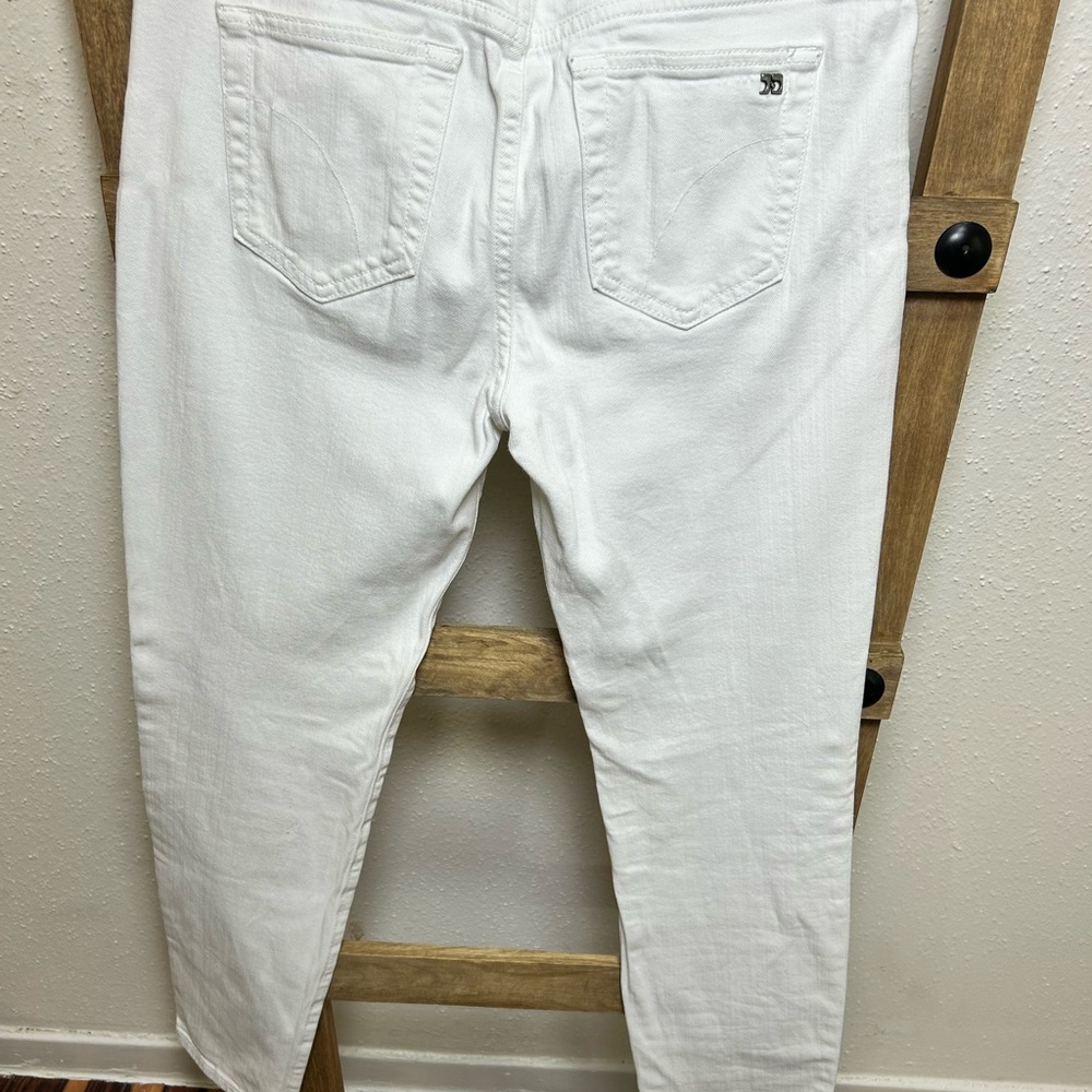 Joe's Jeans Women's Skinny White Jeans - Picture 4 of 6